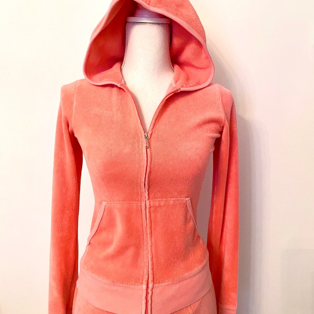 *SOLD*Juicy Couture Zip Hoodie & Sweatpant - S/XS